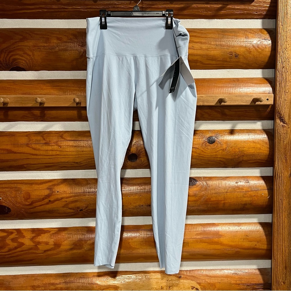 Nike Zenvy Women's Light Blue 7/8‎ Leggings XL
